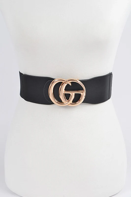 CG Metal Buckle Stretch Waist Belt - Image 3