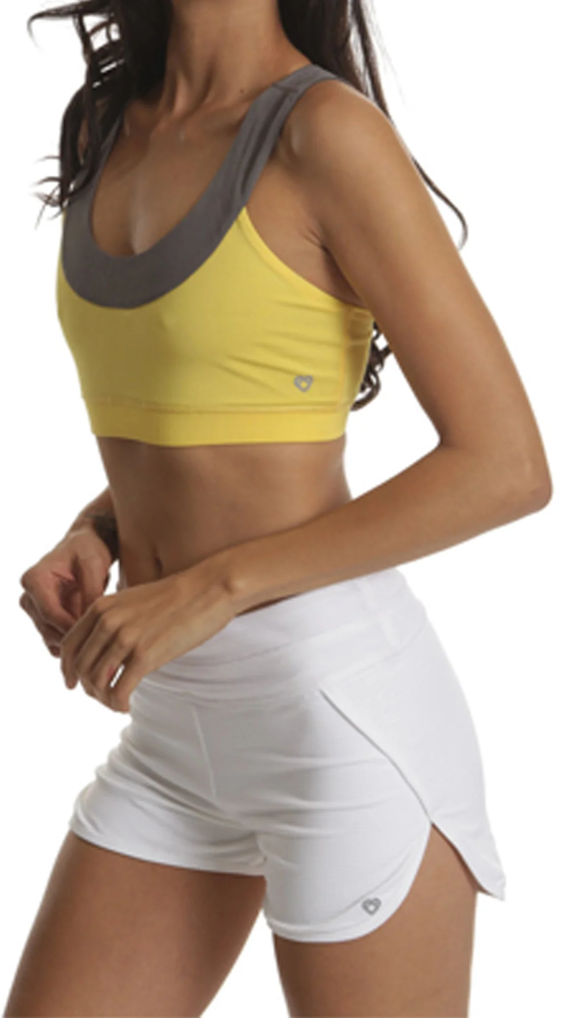 Knock Down Training Bra -  Yellow - Image 4