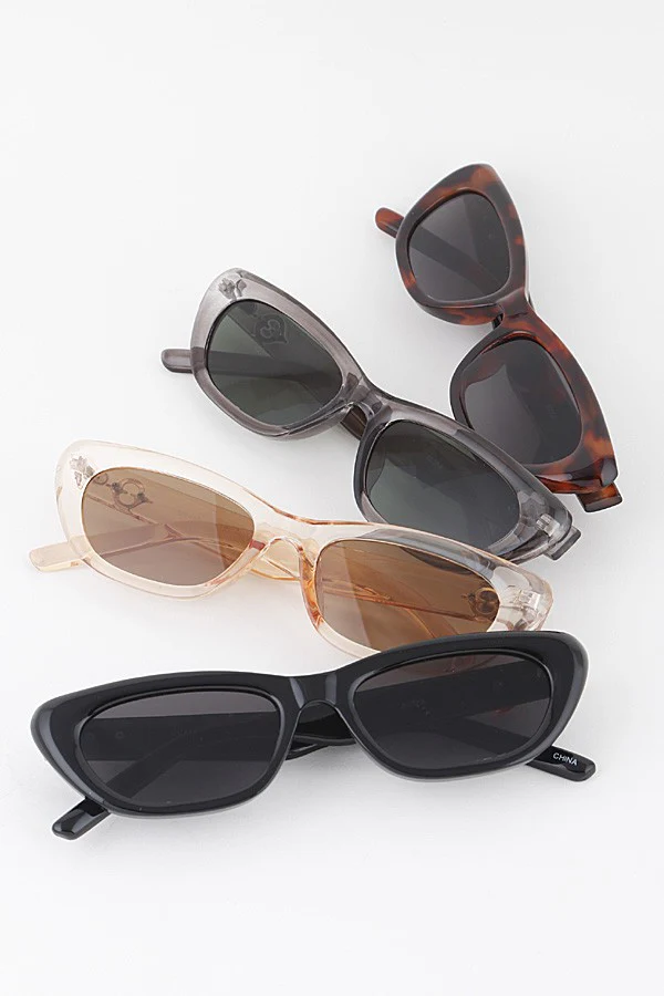 Naya Oval Sunglasses - Gray - Image 2