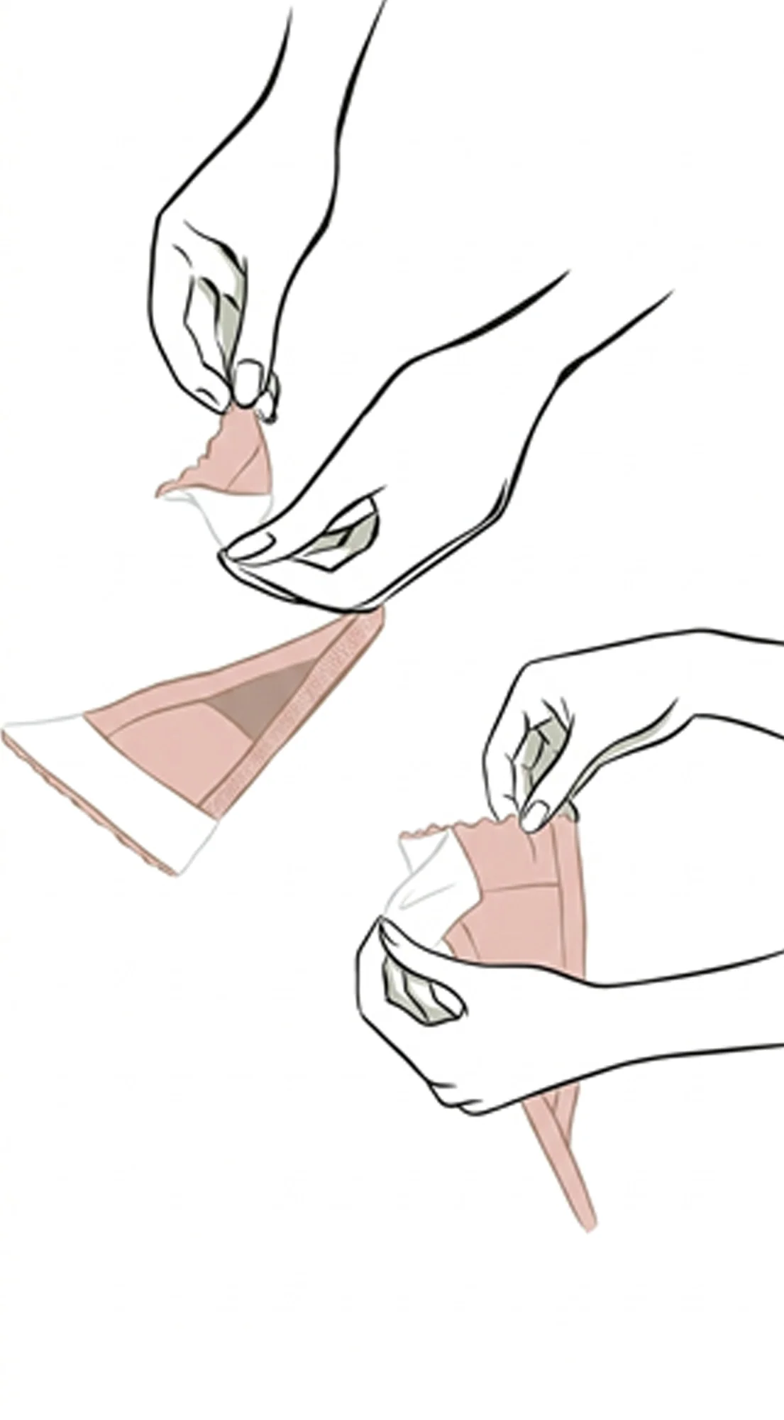 Nude Strapless Reusable Panty - Image 5