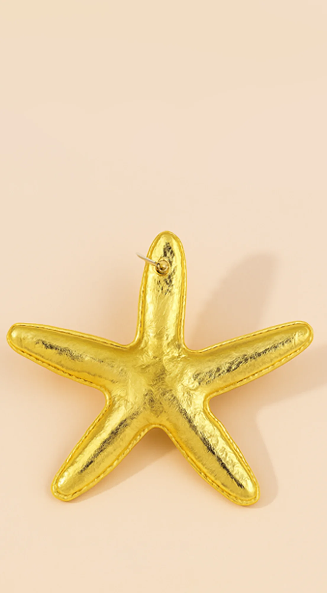 Starfish Earrings - Gold - Image 3