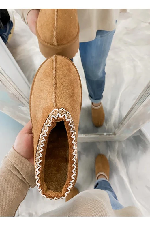 Tamara Tan Platform Booties - Brown - Image 3
