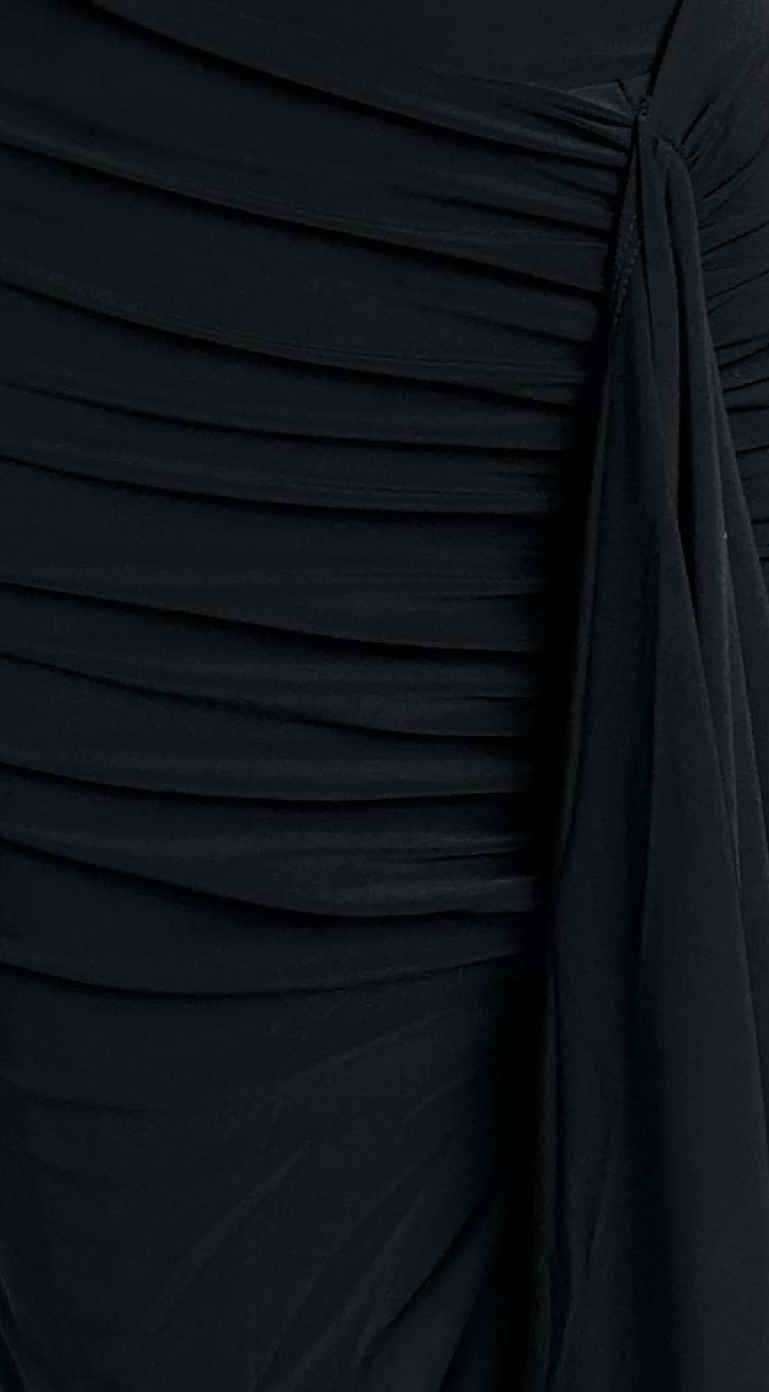 Thalía Midi Dress - Black - Image 7